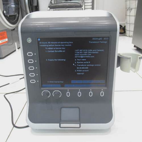 SONOSITE SICU PORTABLE ULTRASOUND CARDIAC IMAGING*LICENSE KE