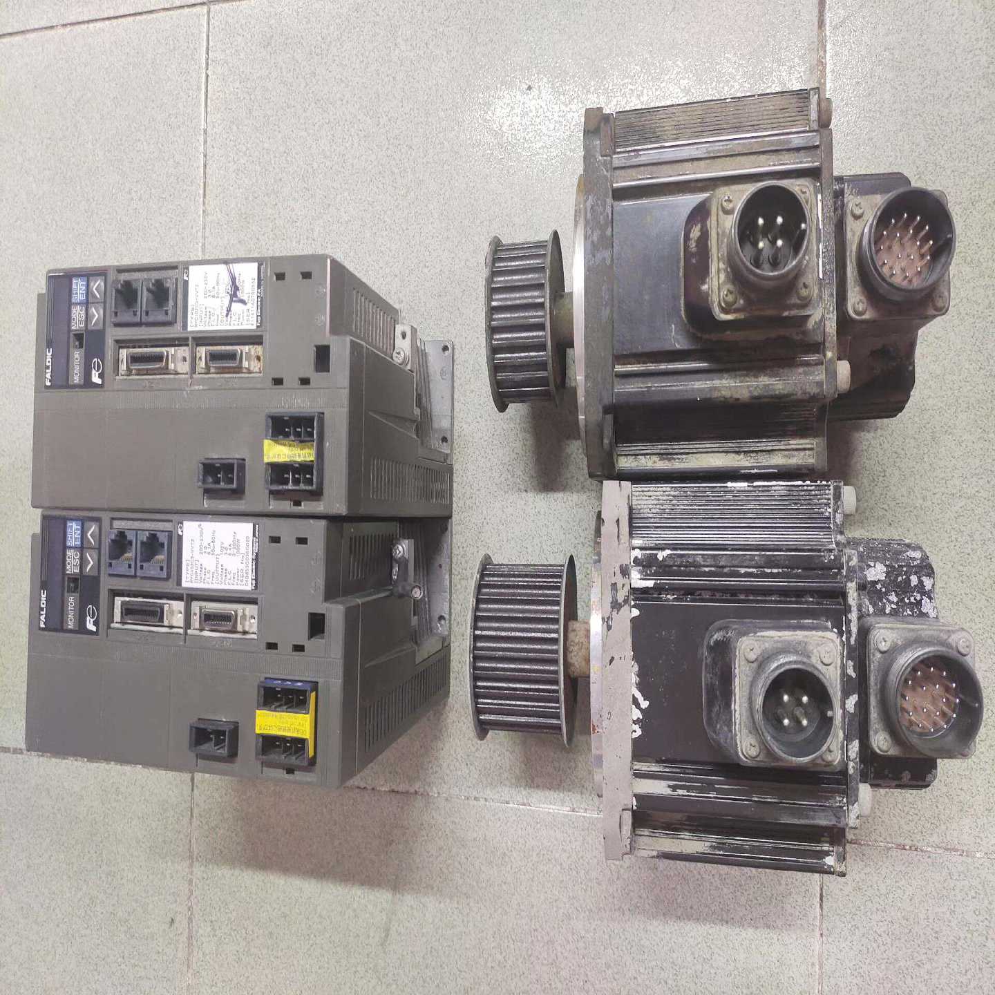 议价拆机富士伺服电机1kw