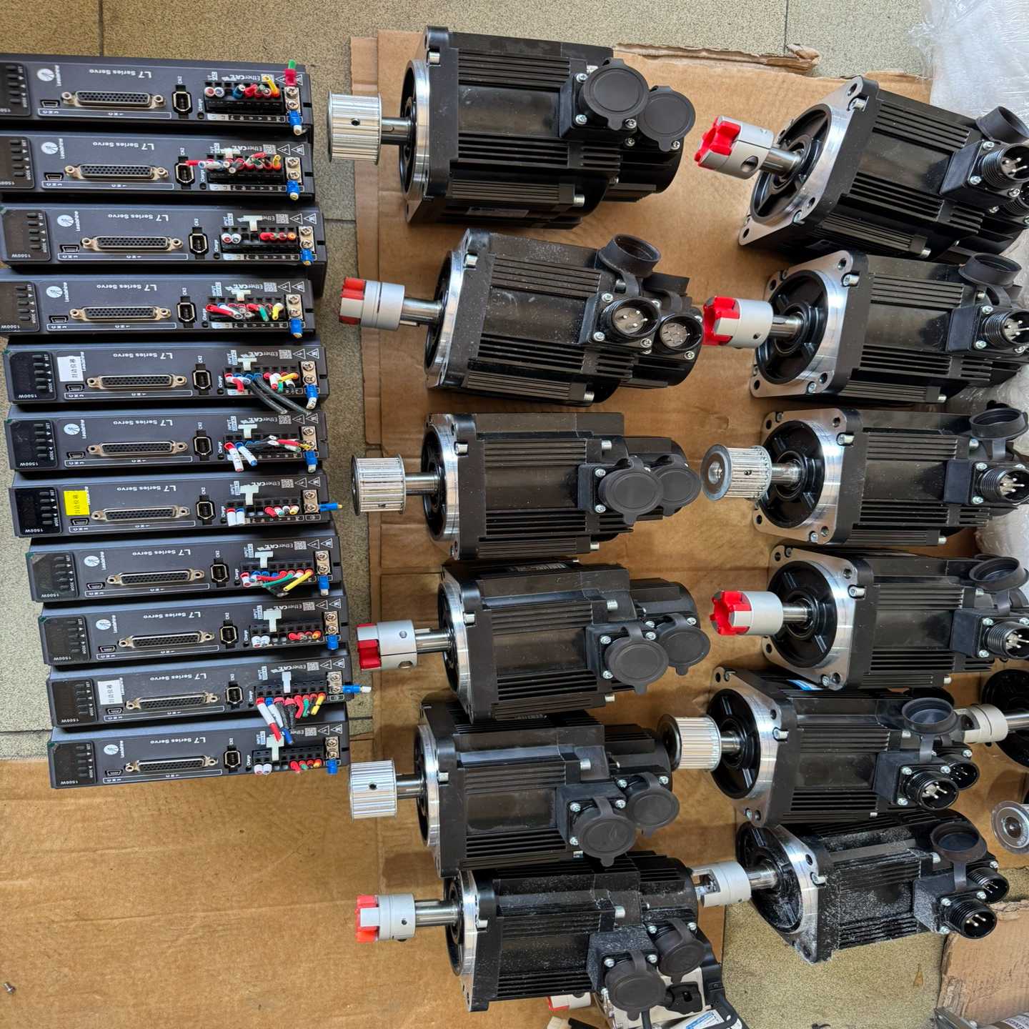 雷赛L7系列总线伺服驱动器L7EC-1500-DKNR，配套--议价商品