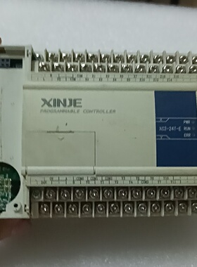 信捷XC224TE二手拆机点外壳破了一个固定脚-议价