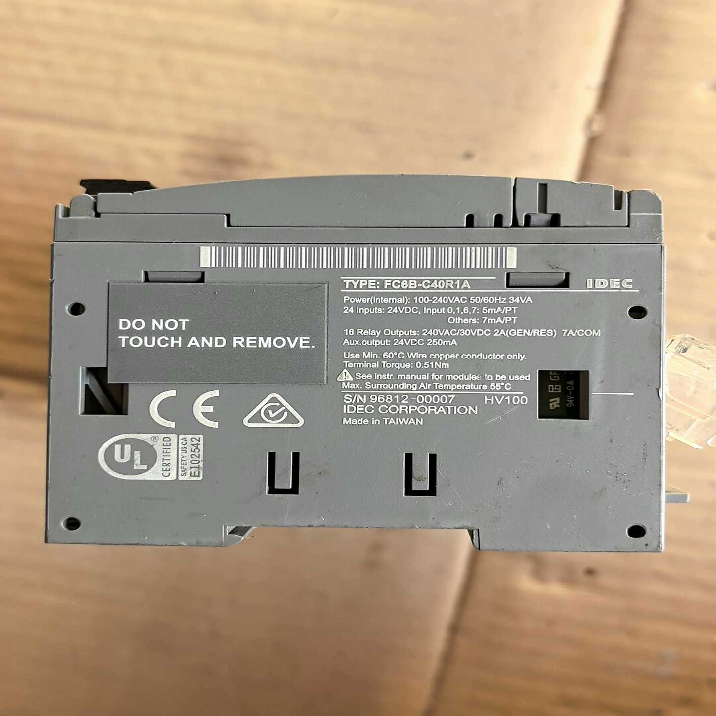 和泉IDECFC6B-C40R1A，带FC6A-PC3-议价