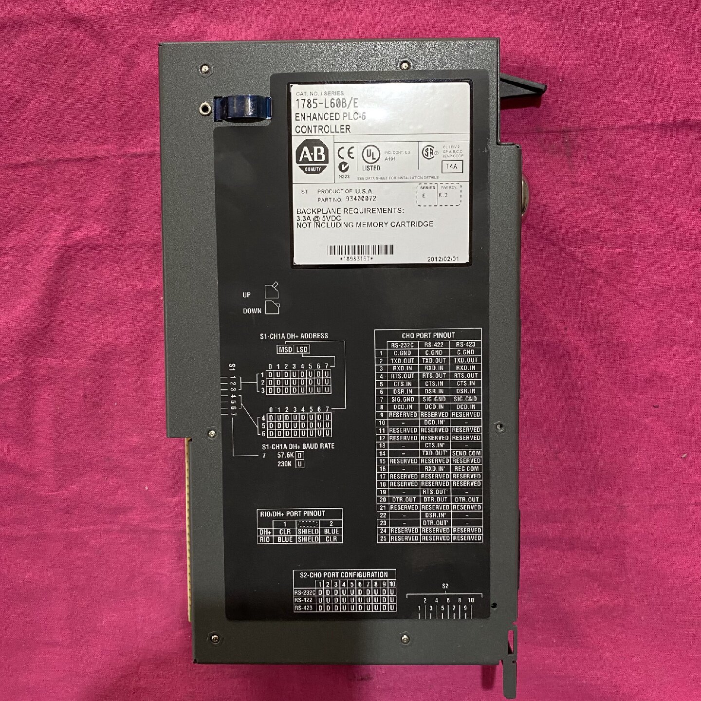 询价-1785L60BE AllenBradley PLC - 实物图