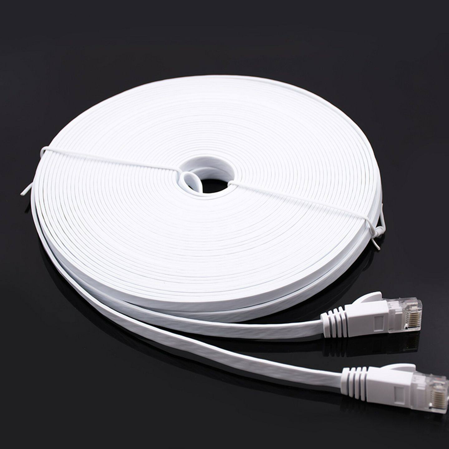 6千兆网线纯铜扁平超薄家用高速宽带计算机网线1.23512025