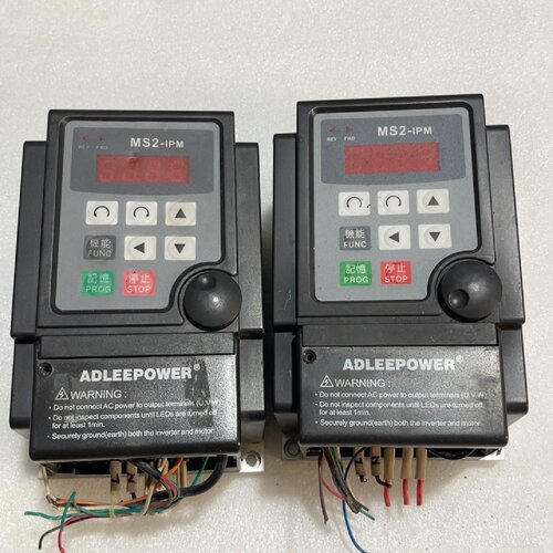 询-爱得利变频器MS2107两台0.7kw220V