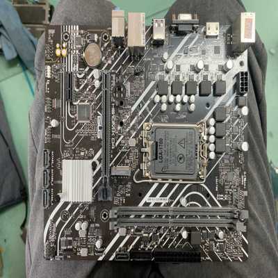 华硕在保PRIMEH610M-KD4拆机主板，成色新--议价商品