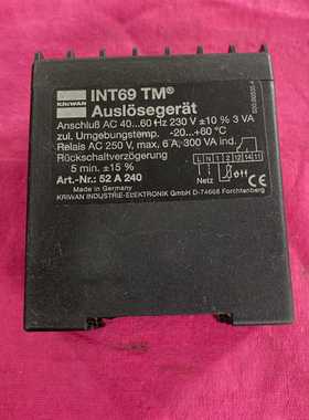 KRIWAN INT69 TM保护模块。适合用于压缩机保护，~询价