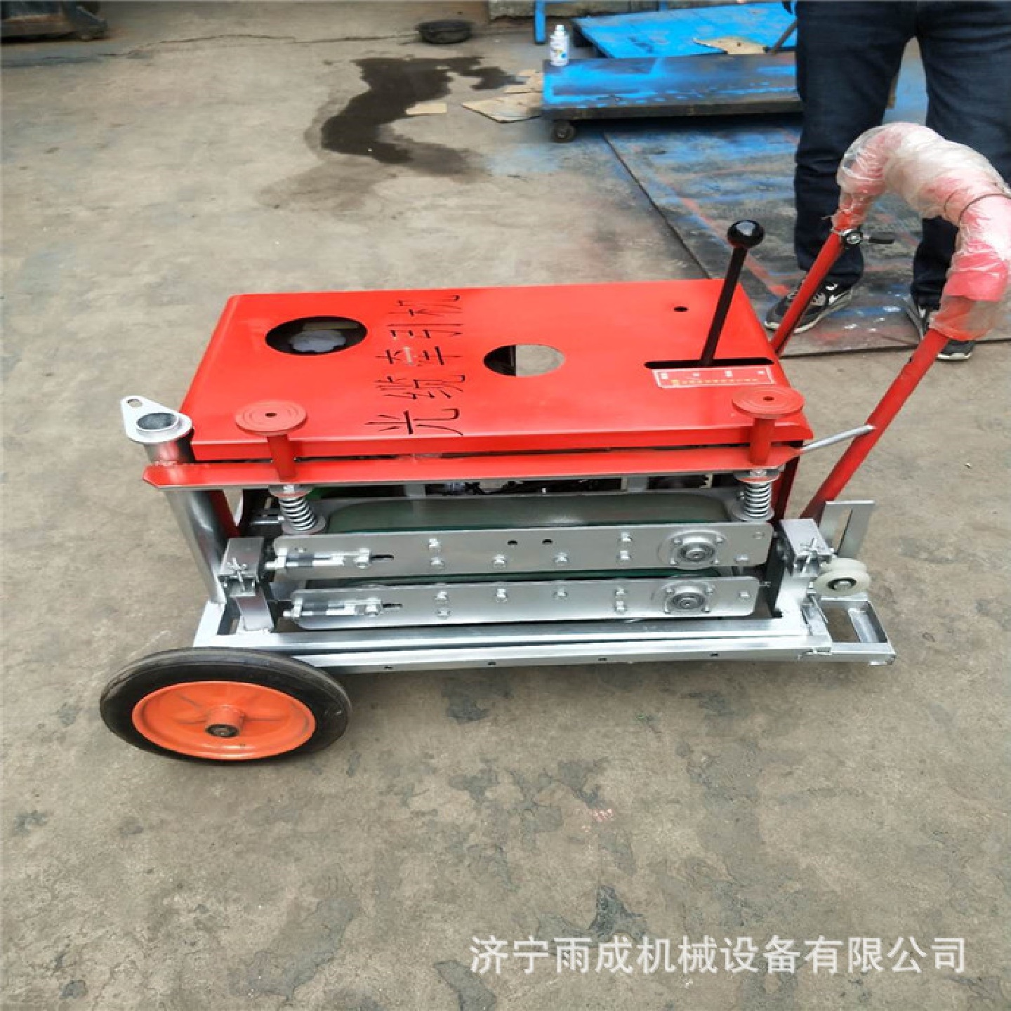 电动光缆牵引机可推拉线缆输送机自动电缆传送器厂家