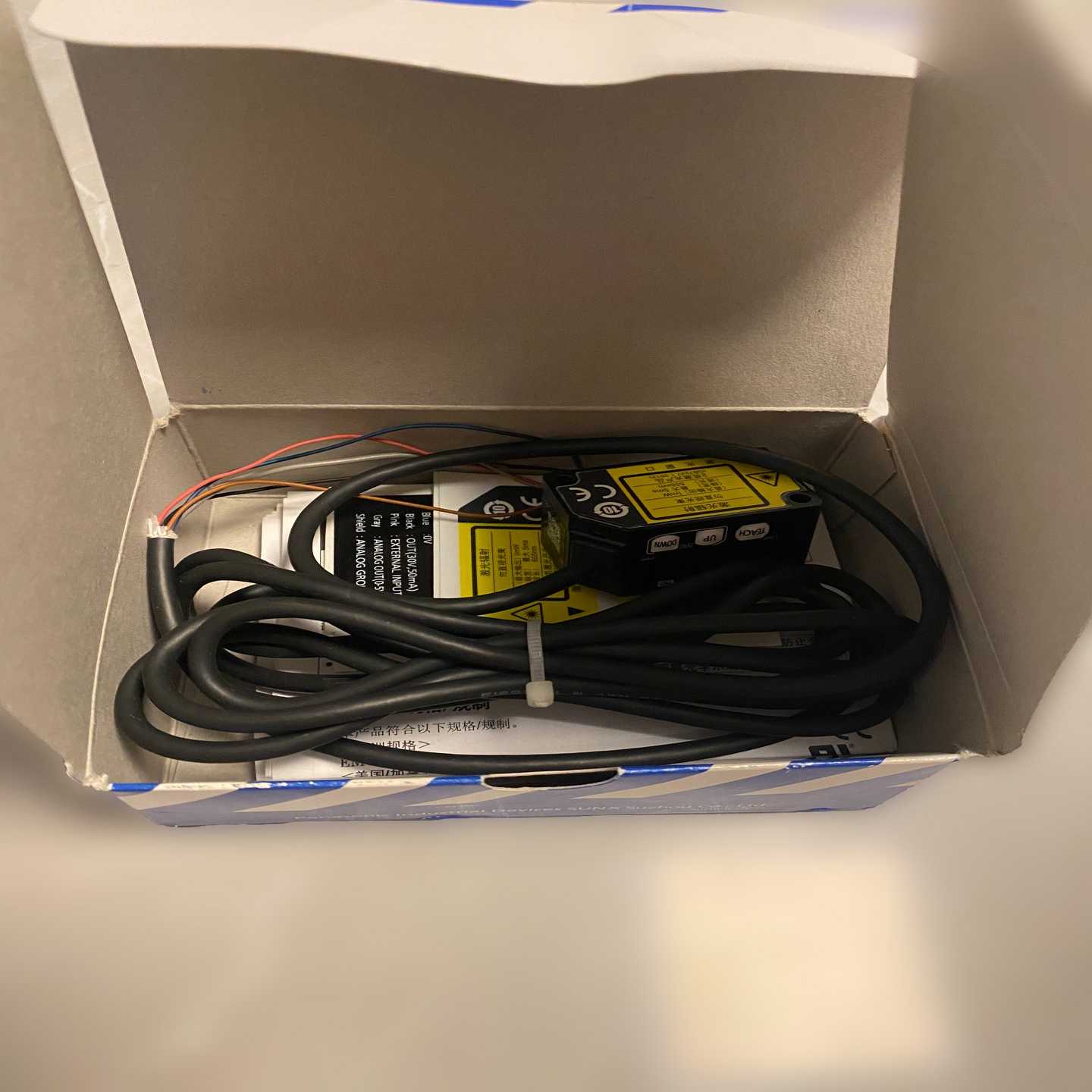 原装正品松下激光位移测距传感器，型号：HG-C1400，基本