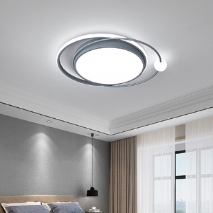 现代简约led吸顶灯卧室创意阳台超亮餐厅灯饰照明家装 新品 灯具