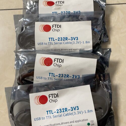 【询价】FTDI  USB转RS232 1V8 ，3V3线多条。