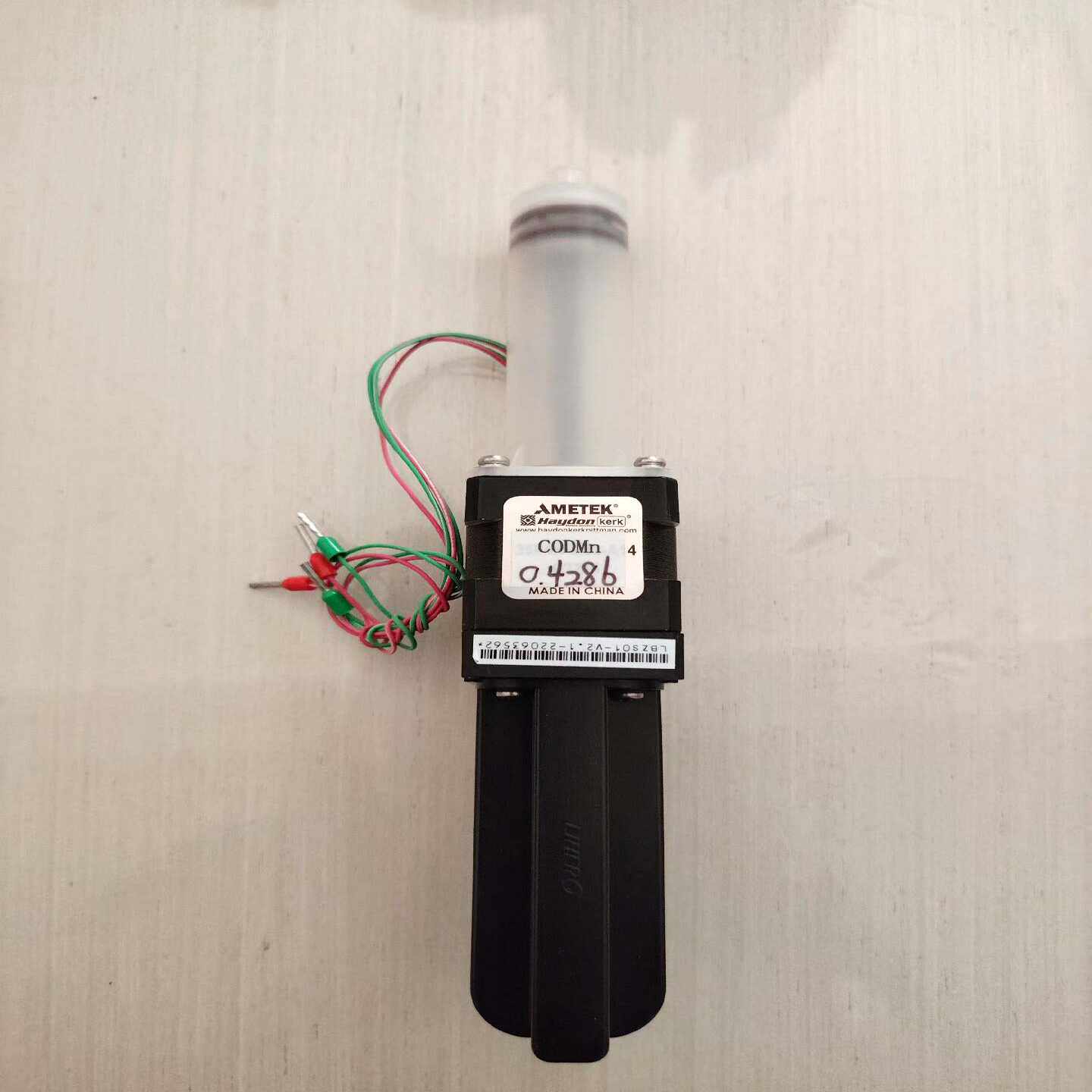 力合注射泵力合COD氨氮总磷总氮注射泵，35F4N-2.3