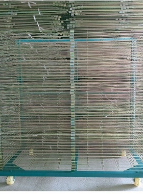 50层千层架25层丝印干燥架印刷晾晒折叠放纸13层不锈钢周转置物架