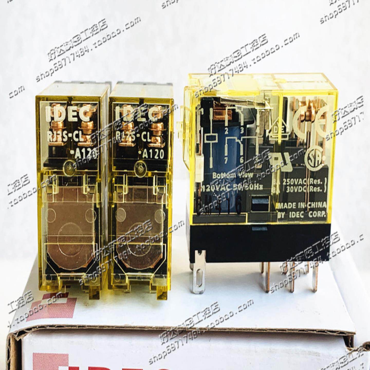 原装和泉IDEC继电器RJ1S-CL-D24/A220/D48/D12RJ2S-CL-A120/D24