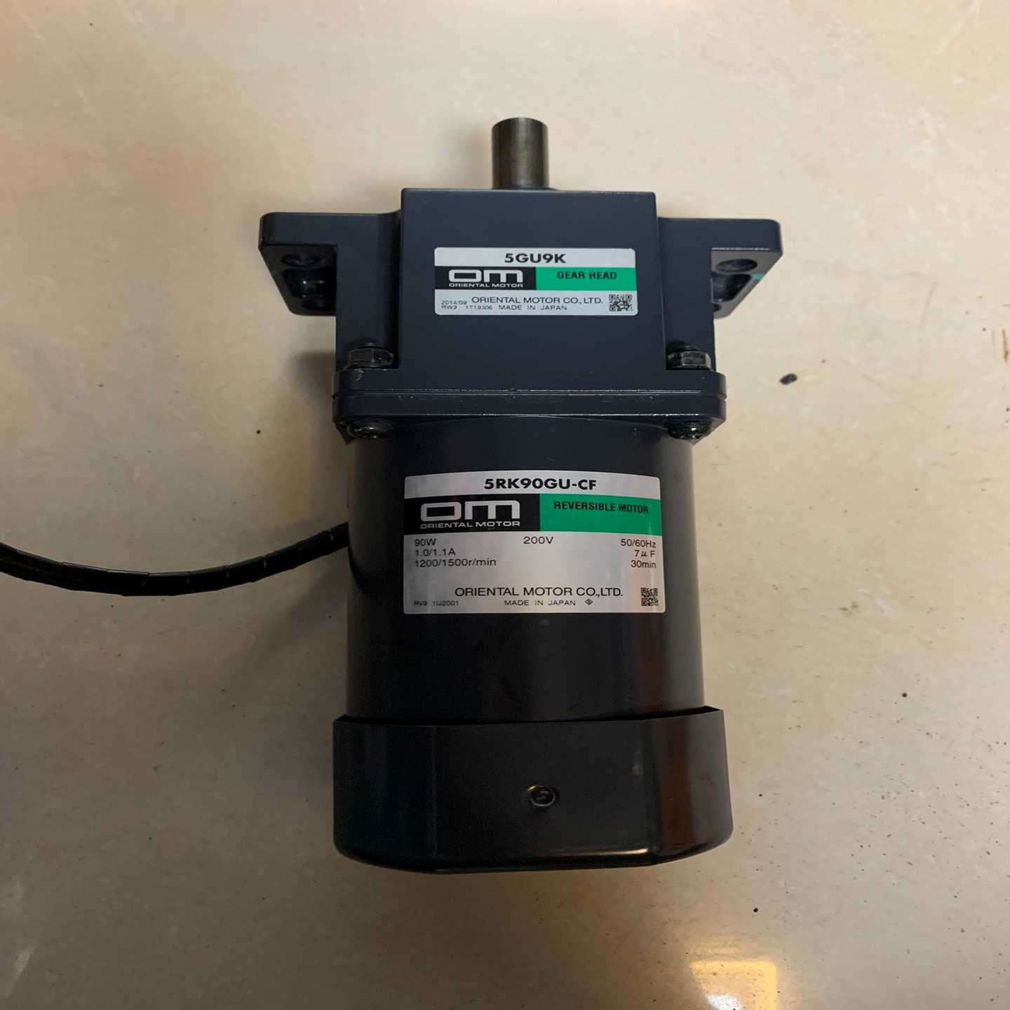 东方OM电机5RK90GU-CF 200V电压90W，5GU(通通配件）