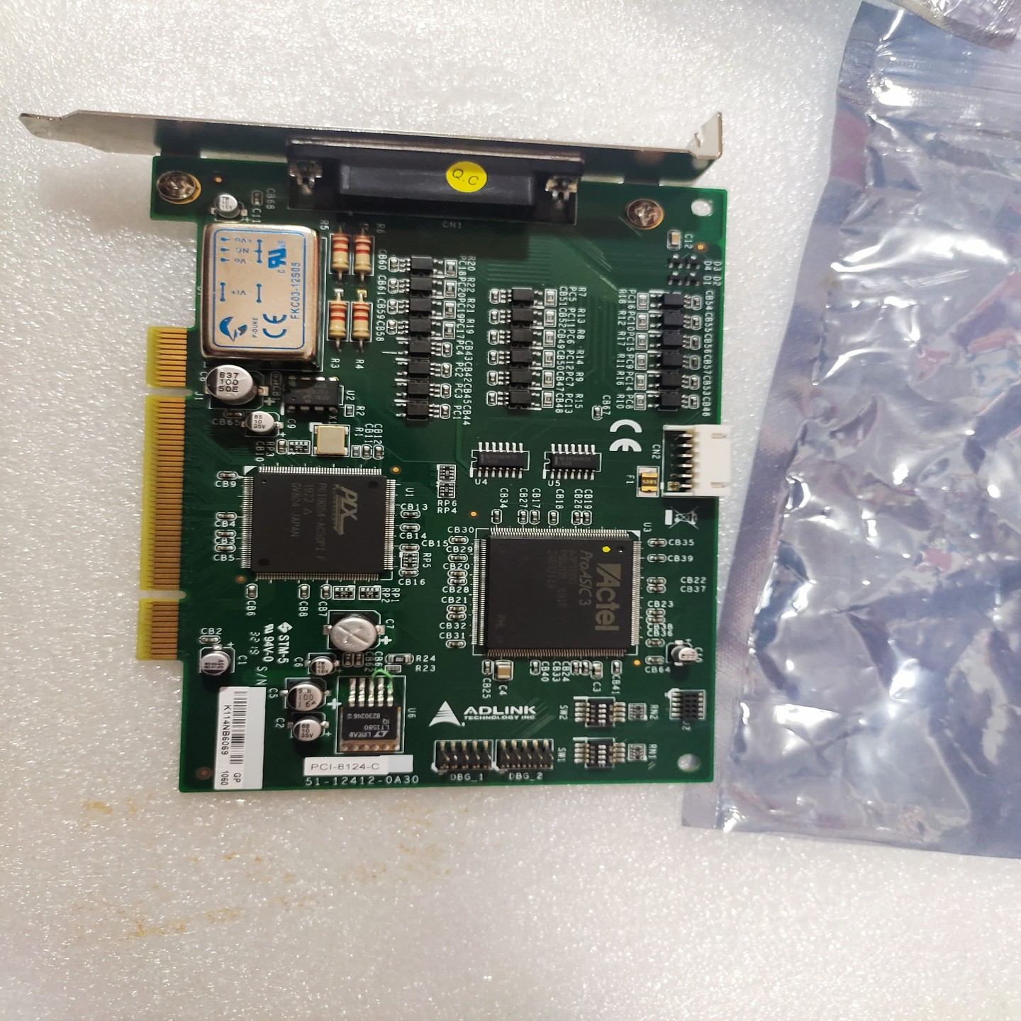 询价~ADLINK凌华PCI-8124-C  51-12412-0