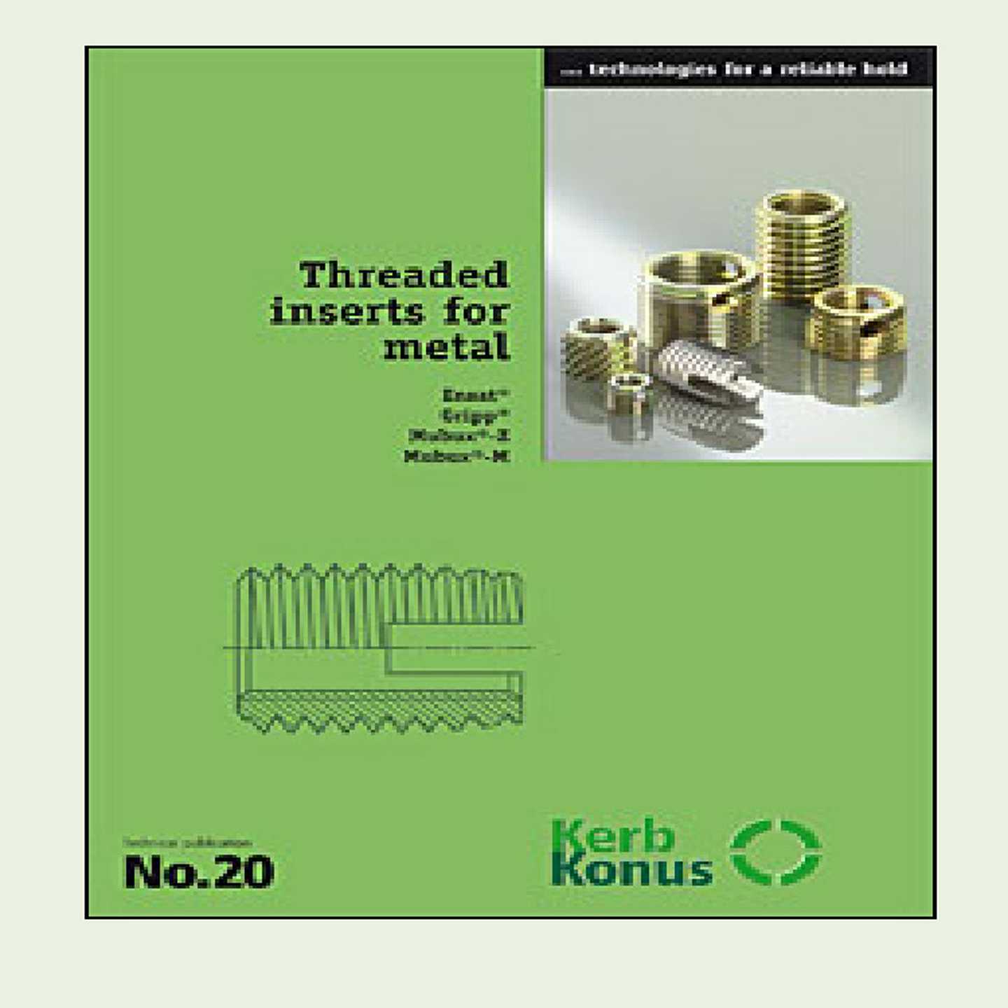 Kerb-Konuqs-Vertriebs-GmbH302000020.100金属螺纹嵌件