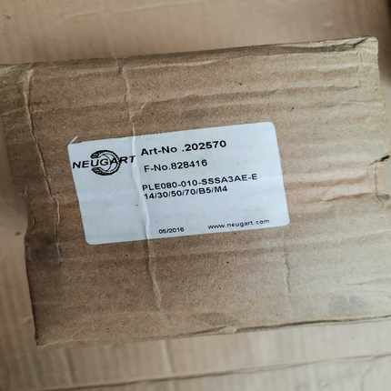 NEUGART纽卡特减速机PLE080-010-SSS询价