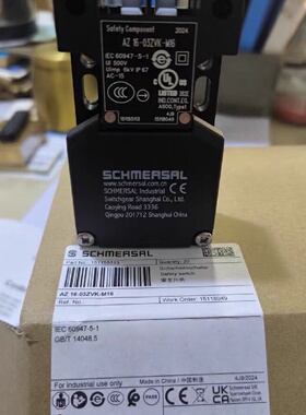 溢价-AZ1603ZVKM16施迈赛安全开关