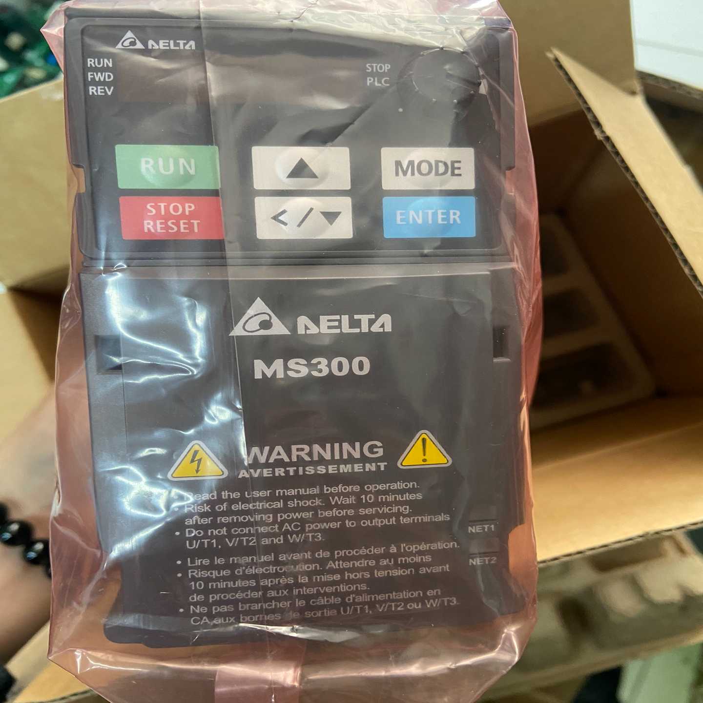 VFD2A7MS43ANSAA，台达变频器MS300系列，功【博航商行】