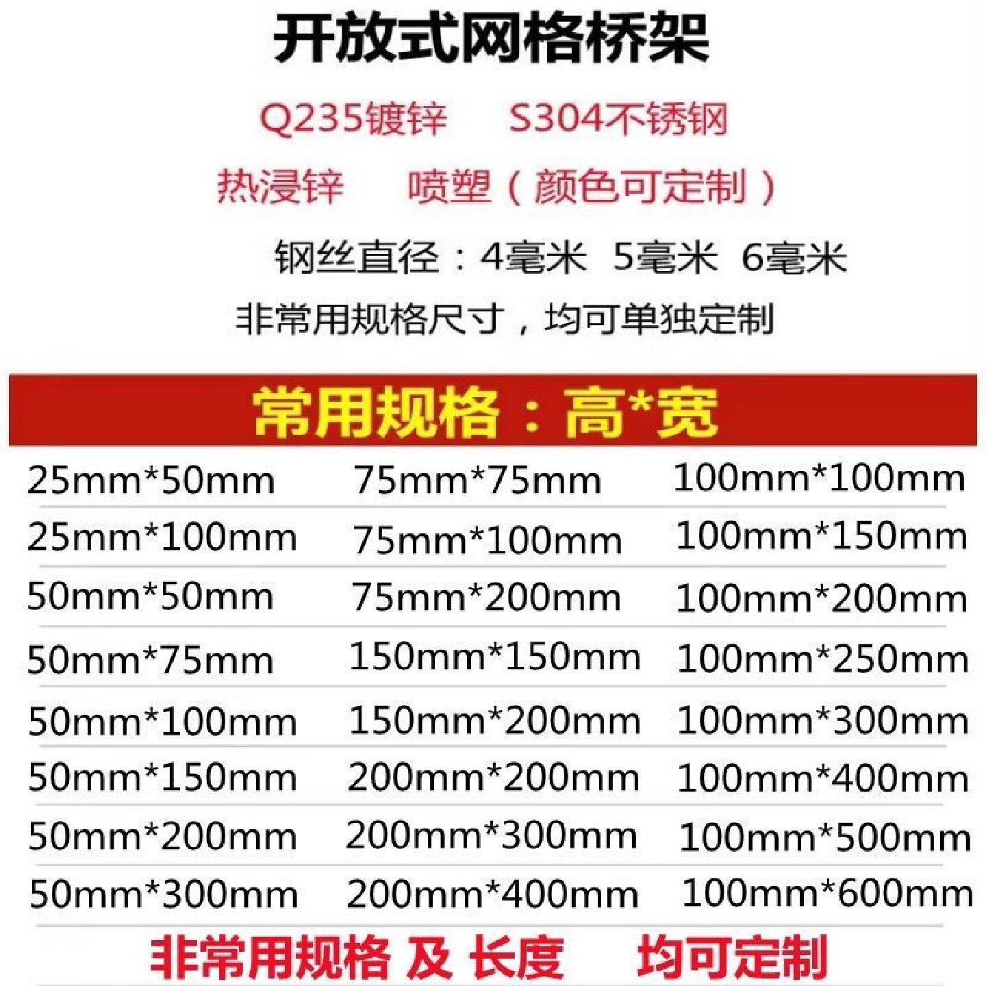 网格桥架304不锈钢电镀锌桥架开放式网状网格线槽热镀锌网格线槽,五金/工具,坦克车/搬运坦克车,淘宝优惠券,粉丝福利购,淘宝优惠卷