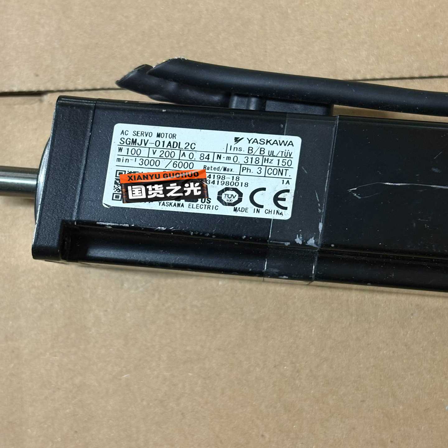 SGMJV-01ADL2C安川伺服电机适用