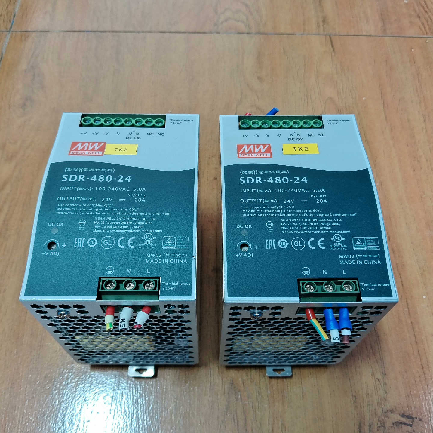 明纬导轨电源SDR-480-24为图