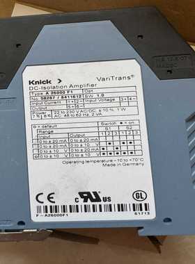 德国KnickA26000F1VariTrans隔离放--议价商品