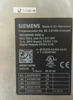 6FC5372-0AA00-0AA299新功能完好，少量--议价商品