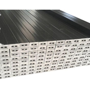 新型pvc塑料木方条子建筑工程铁木方条子专用复合木方木跳板