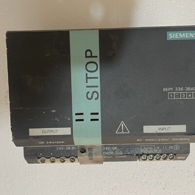 电源西门子SITOP模块化20A12ph电源6EP13363BA00