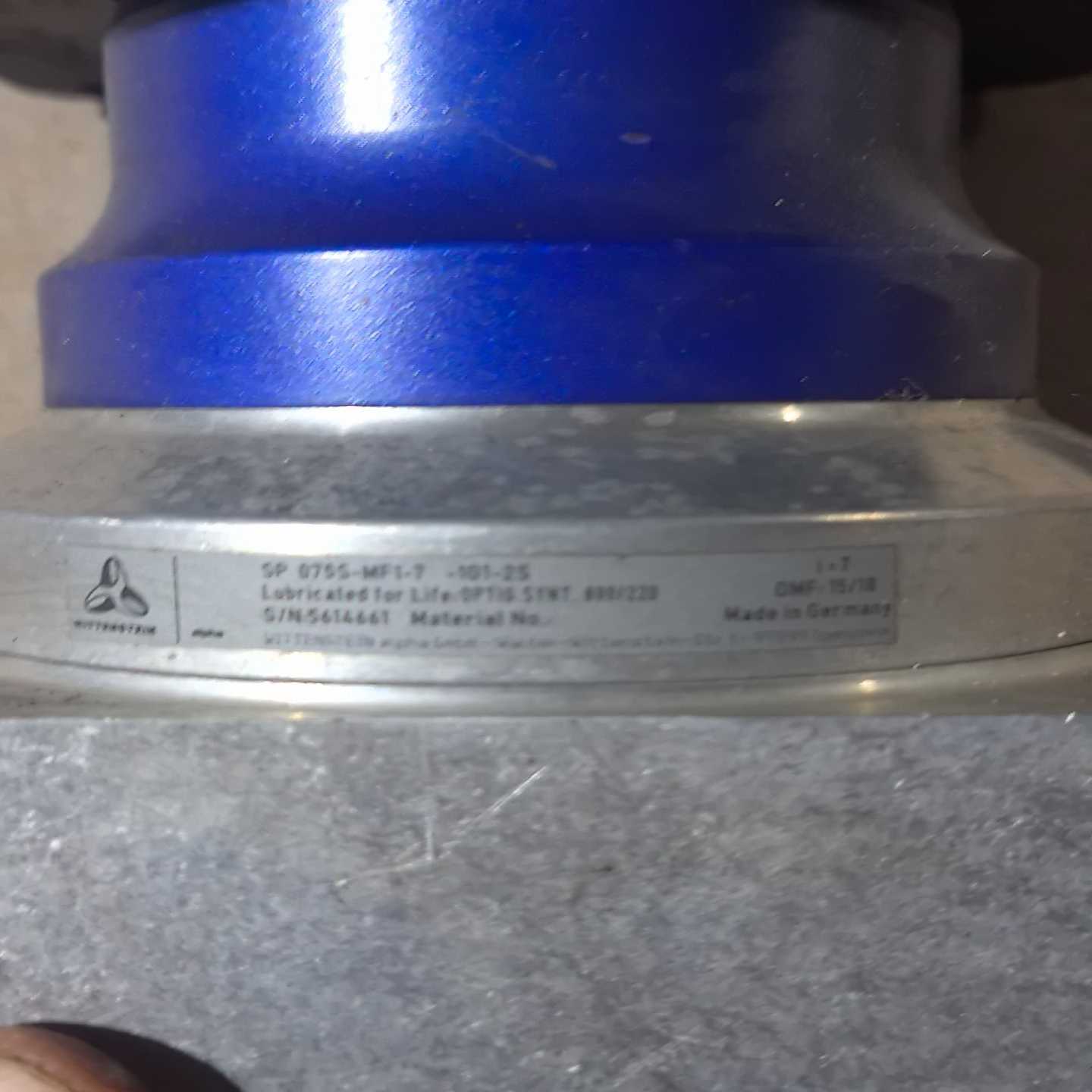 阿尔法WITTENSTEIN减速机，型号SP075S-MF--议价商品