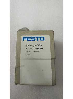 （议价）正品费斯托FESTO15087644SV-3-1/8-C-SA*