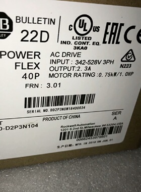 寻“”AB变频器22DD2P3N10422bd2p3n10