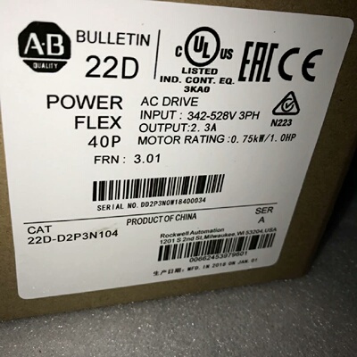 寻“”AB变频器22DD2P3N10422bd2p3n10