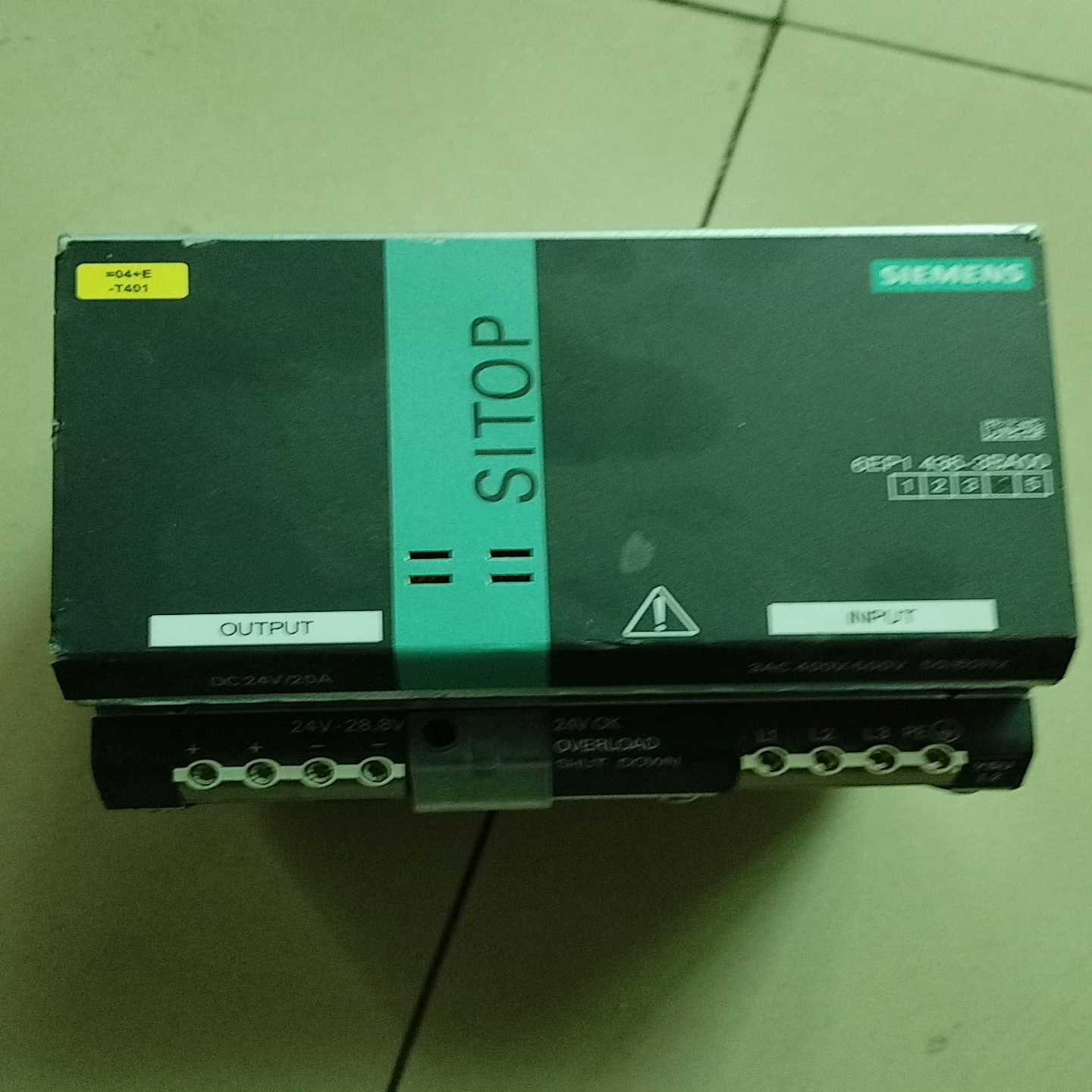 西门子6EP1436-3BA00电源,二手拆机,实物图片--议价商品