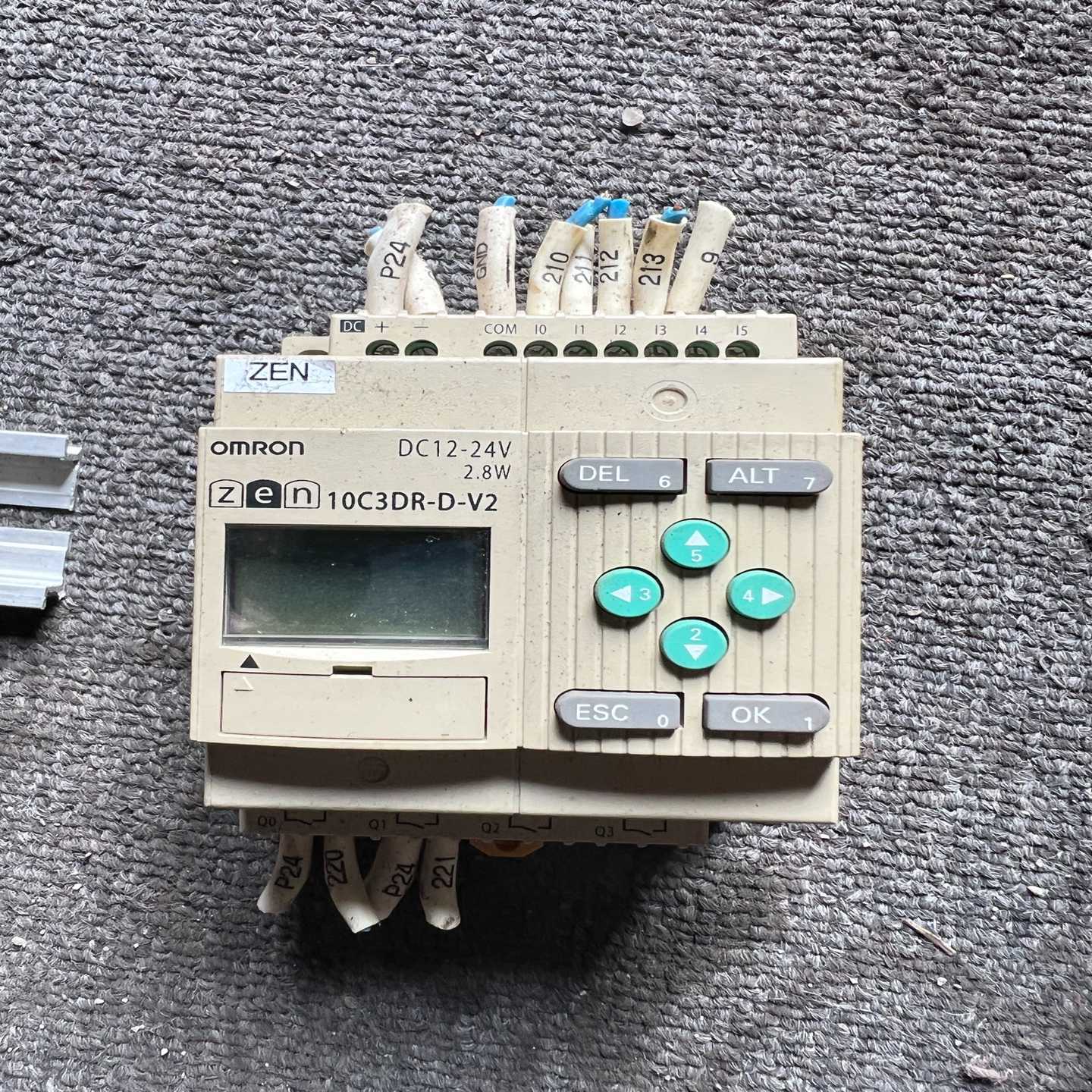 OmronZER10C3DR-D-V2自带折弯机M2梯形图(亚飞商行)
