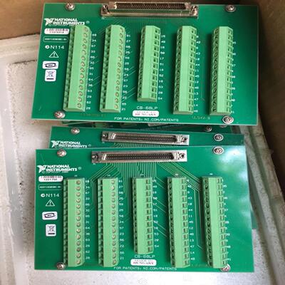 配件原装拆机美国NI CB-68LP 非屏蔽68针IO接线盒 777145-01议价
