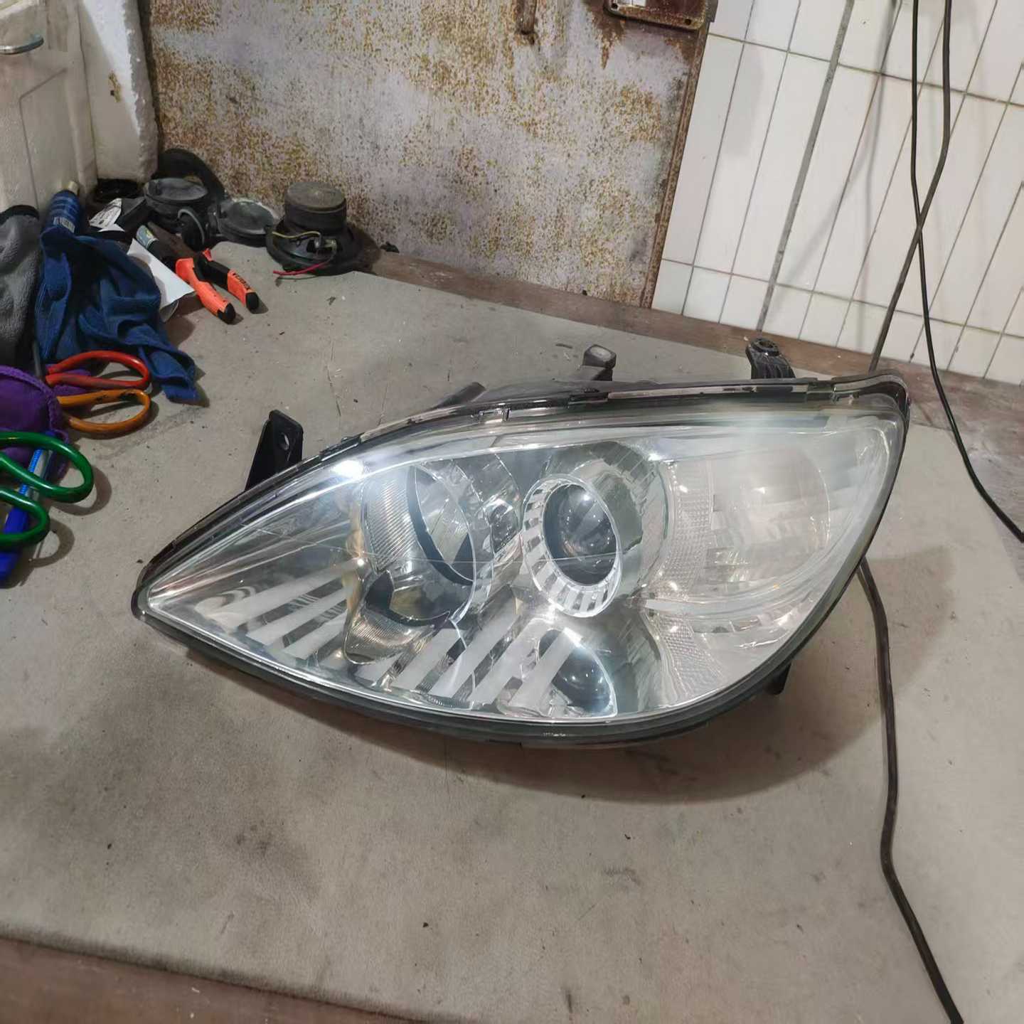 海马3欢动原装前大灯总成，HM3大灯总成，左侧主驾驶位置，副--议