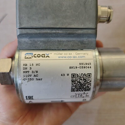 询-德国COAX考克斯电磁阀