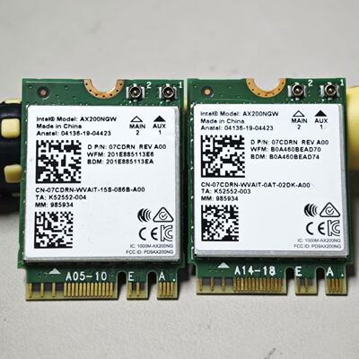 Intel AX200NGW  ax201 WiFi6无线网--议价商品