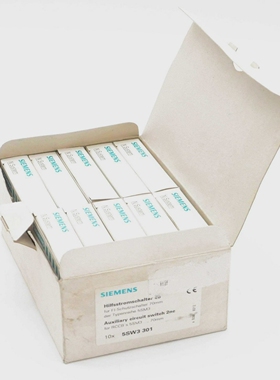 10xSiemens5SW3301Hilfsstromschalter/Auxiliarycircuit