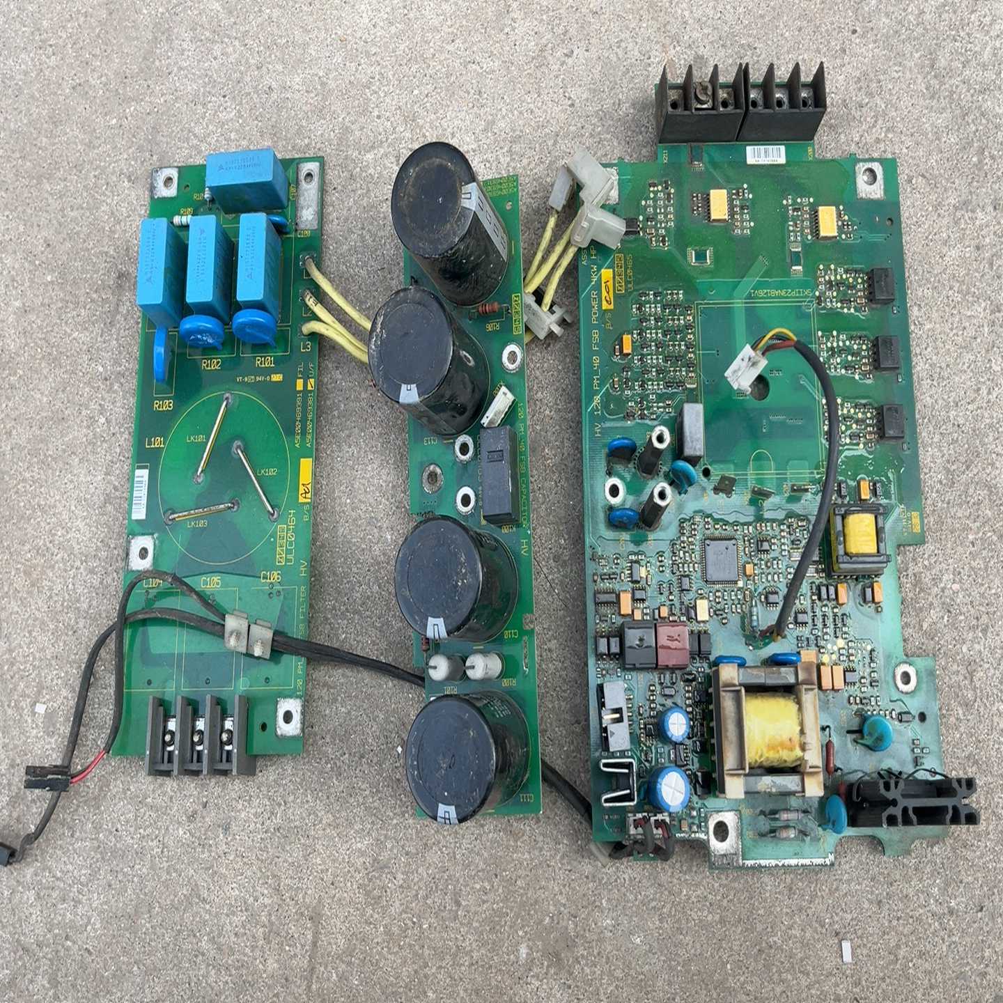 西门子PM240变频器4KW拆机板子一套--议价商品