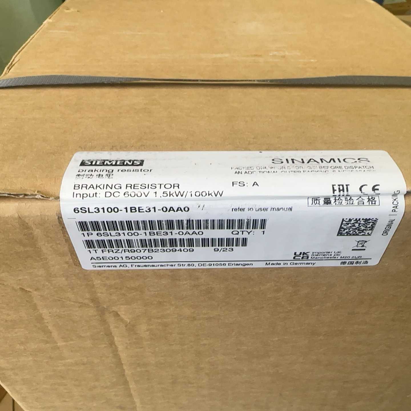 询价6SL31000-1BE31-0AA0