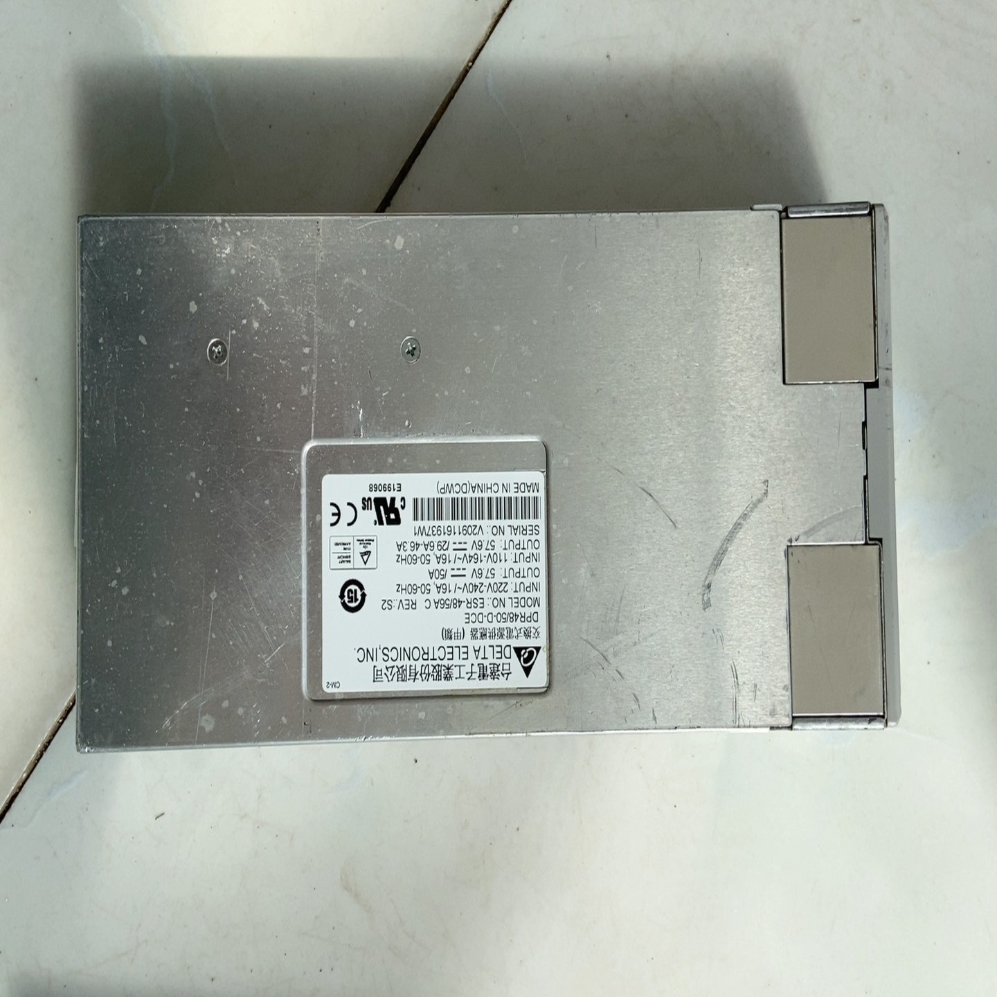 【请询价】台达4856AC电源模块拆机实拍功能正常输入电压220