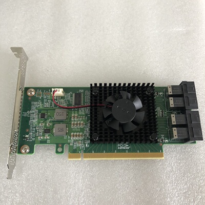 PCIe 3.0转4口SFF-8643 U.2 NVME S-询价