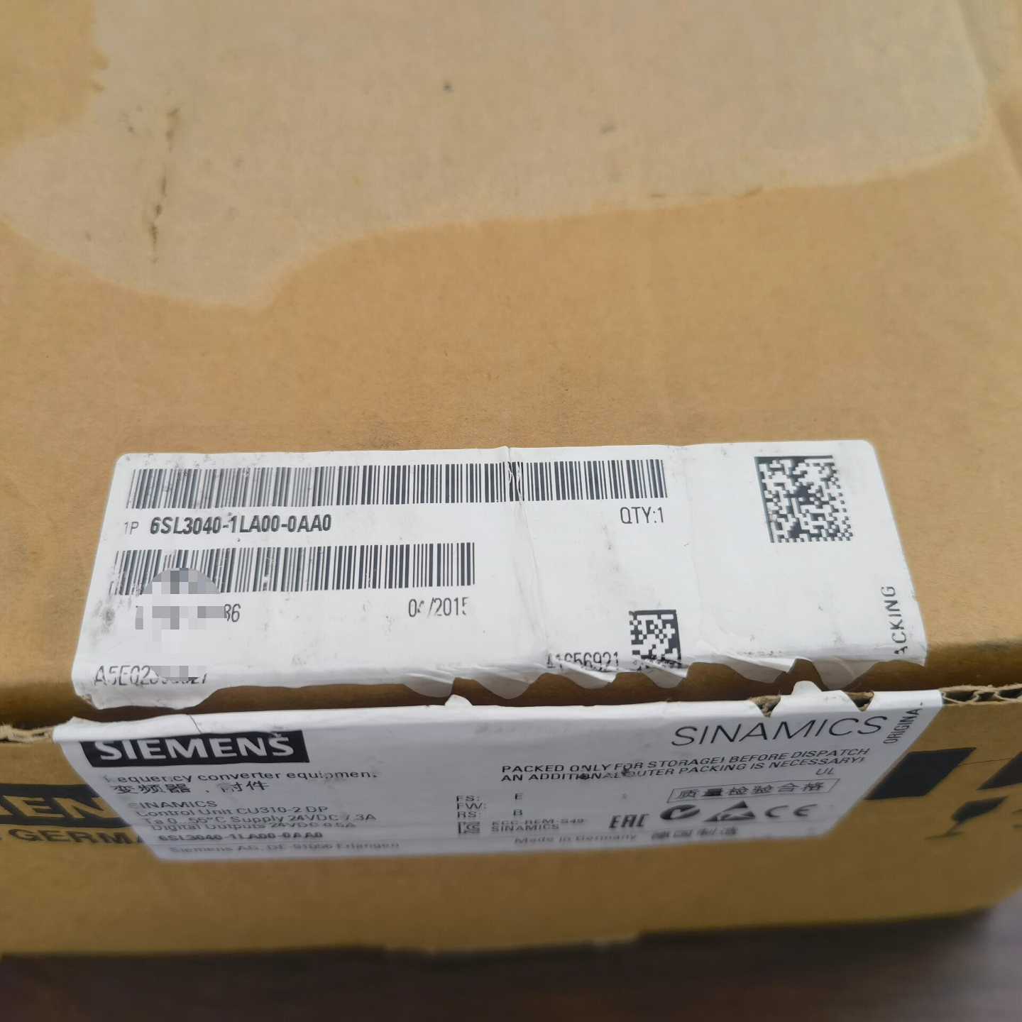 【议价】6SL3040-1LA00-0AA0变频器,附件原