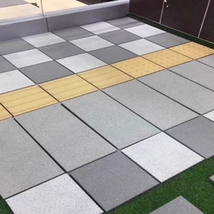 水泥透水砖人行道地砖庭院广场砖路面彩砖混凝土面包砖室外厂家