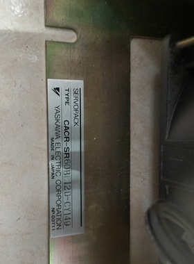 安川伺服驱动器CACRSR60BE12DCY149几乎