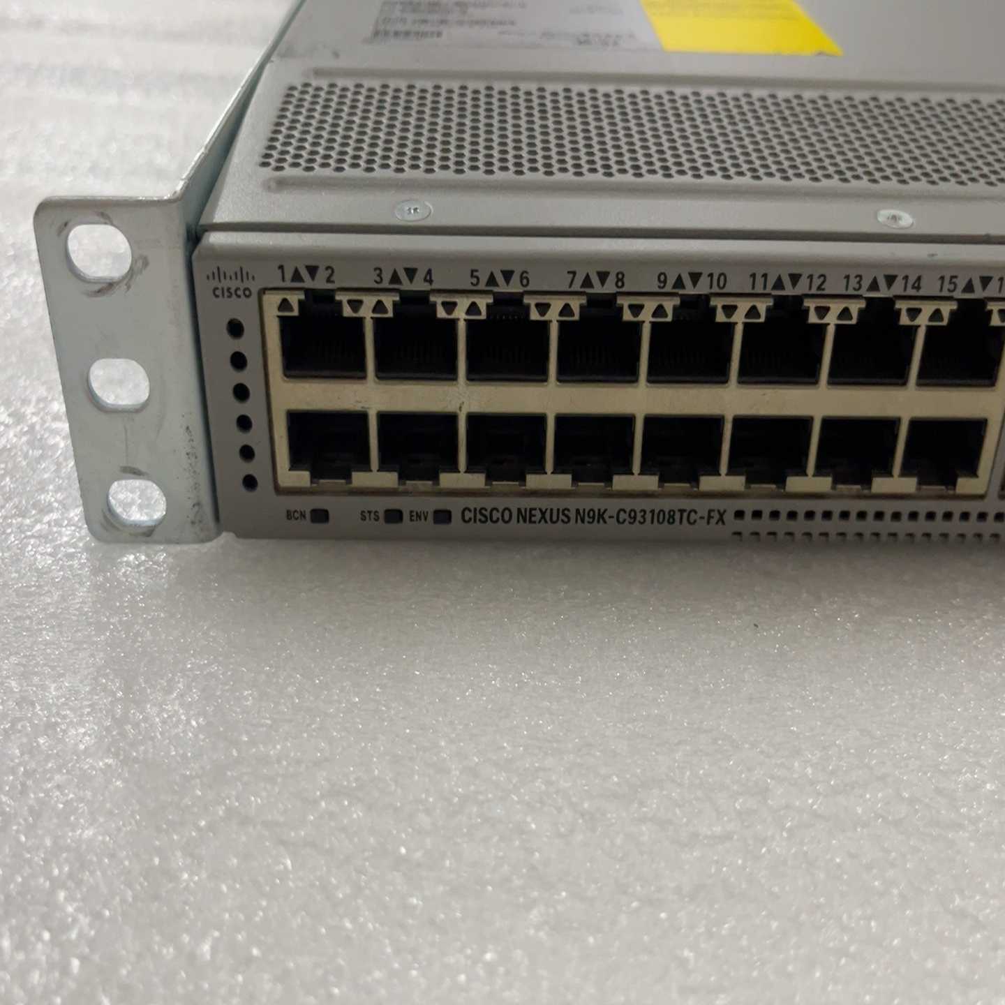 询价~思科cisco N9K-C93108TC-FX 48口万兆电