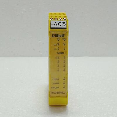 REER Mosaic MI802 IO Expansion Unit 8 Inputs 8040001 SIL3PLe